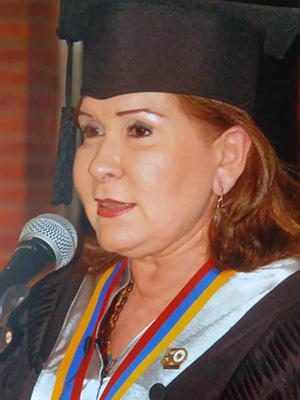 Dra. Milena Bravo de Romero - Rectora