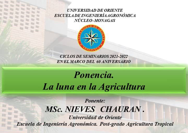Seminarios Ingeniería Agronómica